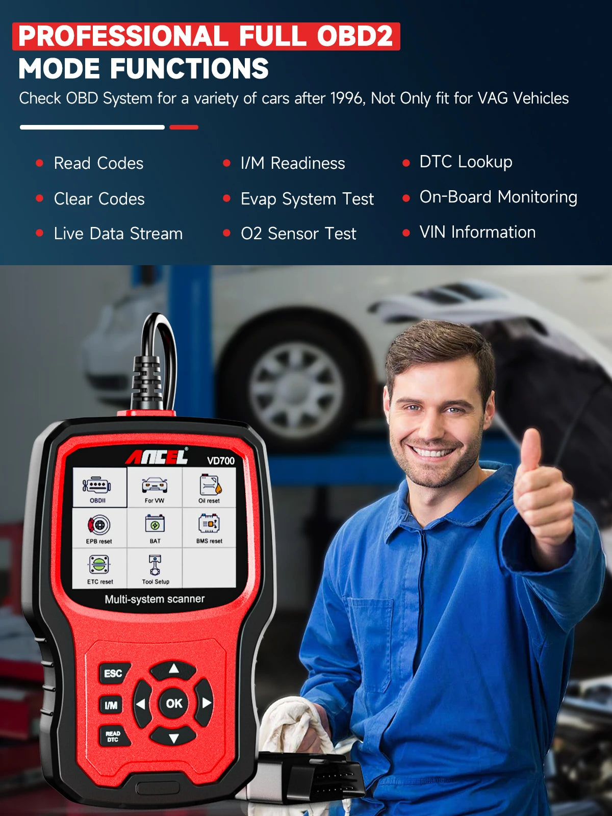 OBD2 Car Diagnostic Tool