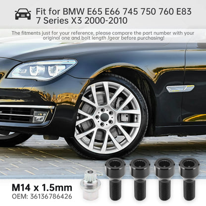 BMW Wheel Lock Set Lug Nuts & Bolts