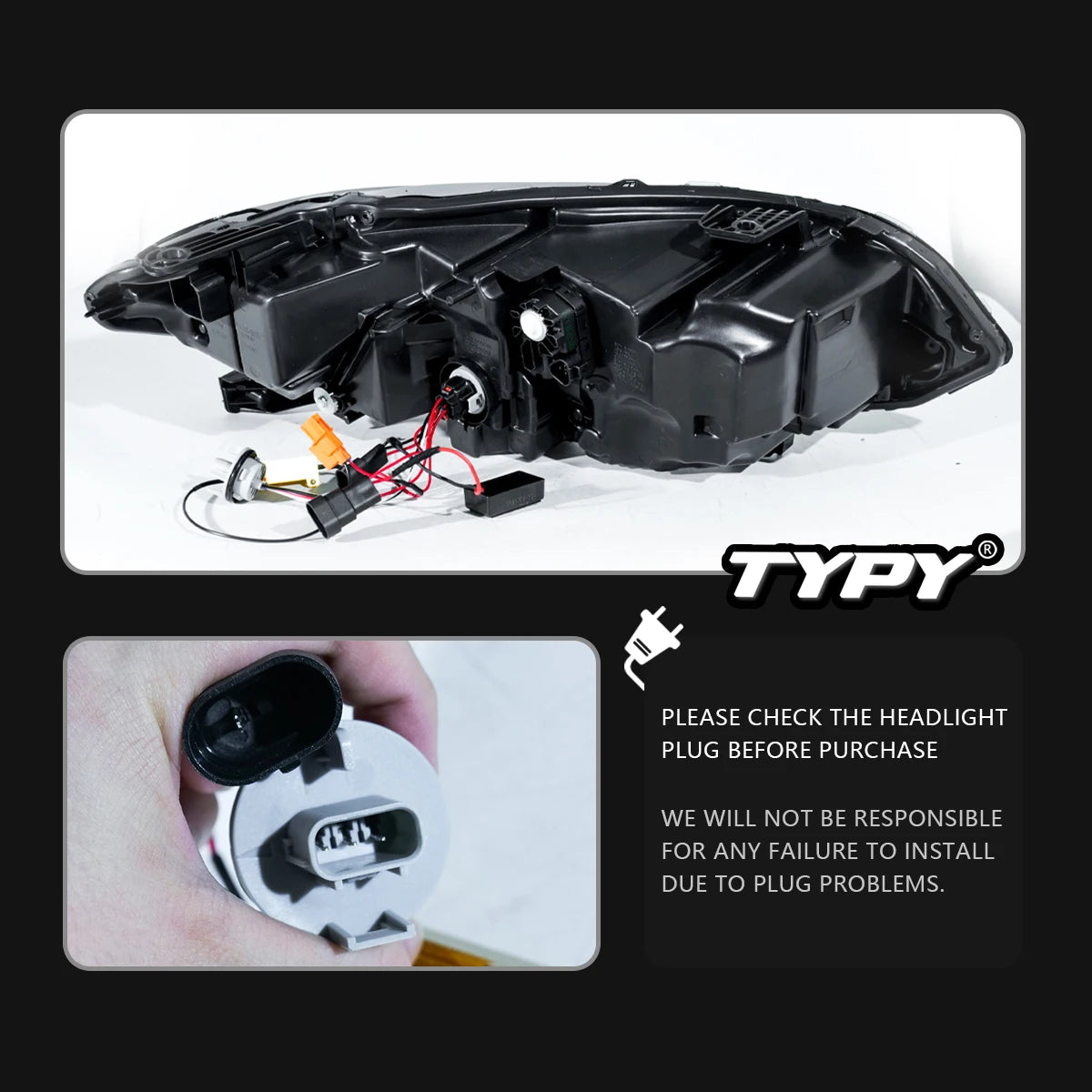 LED Headlight – 4-Lens Head Lamps for Honda Civic 11th Gen (2022-2023)