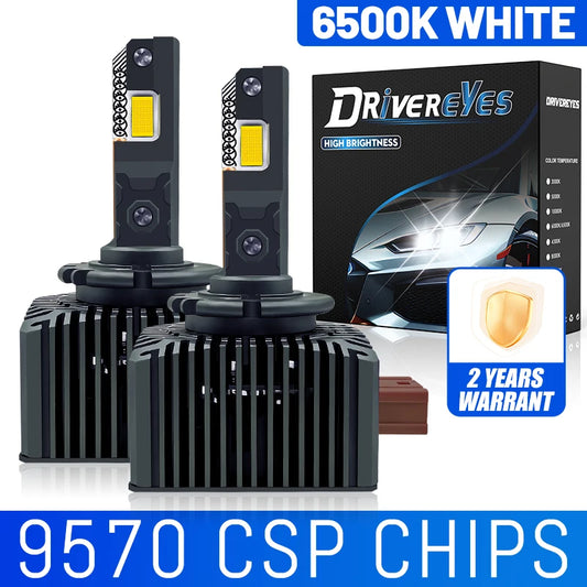 1500W D-Series LED Headlight Bulbs