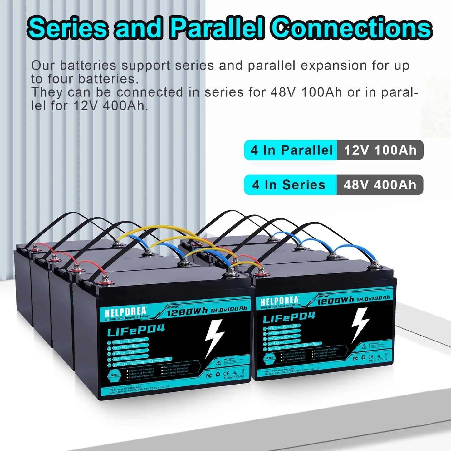 LiFePO4 Rechargeable Battery – Reliable Long-Lasting Power