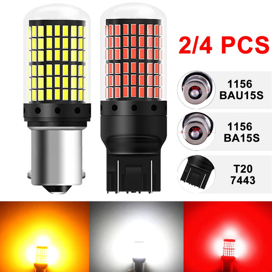 2/4PCS LED CANBUS Bulbs
