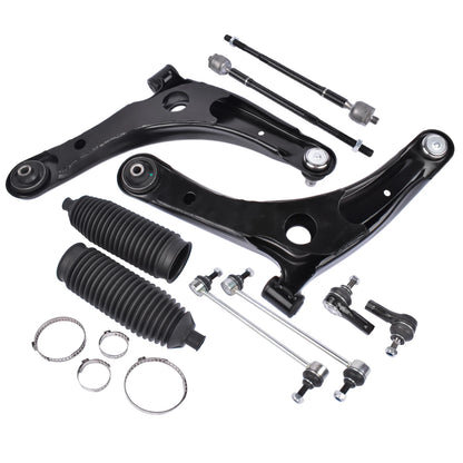 Front Lower Control Arms, Sway Bars & Tie Rods – Fits Mitsubishi Lancer & Outlander