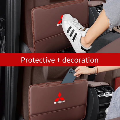 Car Seat Back Protector with Storage