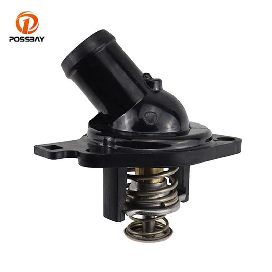 Car Black Engine Coolant Thermostat Assembly 19301-RAF-003 for Honda CR-V L4 2.4L (2007–2014)