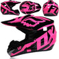 Motorcycle Downhill Full Face Helmet with Goggles – Motocross / MTB / Off-Road