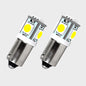 Ultra Bright BA9S 5050 5SMD LED Bulbs – Turn Signal, Dome, Brake, Reverse, Interior & Clearance Lights