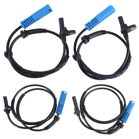 4Pcs ABS Wheel Speed Sensor – Compatible with BMW E90/E91 325xi, 328xi, 335i xDrive