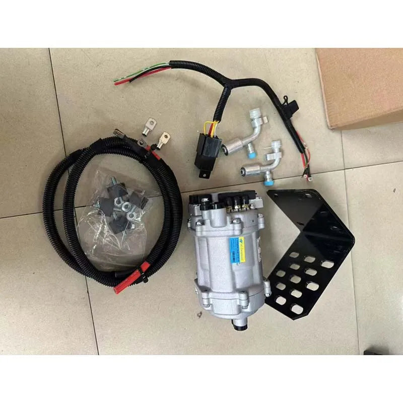 FMM Electric Universal A/C Compressor for Trucks, Small Cars, and Motor Homes