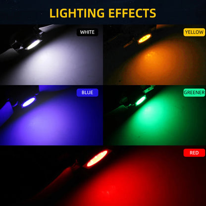 10PCS T5 B8.5D 1SMD LED Dashboard & Interior Bulbs