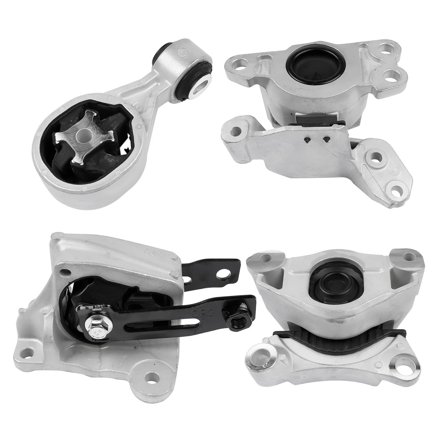 4Pcs Engine Motor & Torque Strut & Transmission Mounts Set