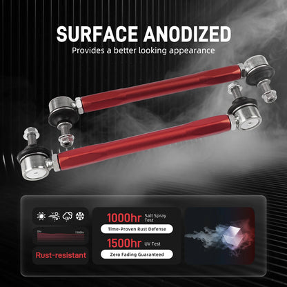Adjustable Front Sway Bar End Link Kit