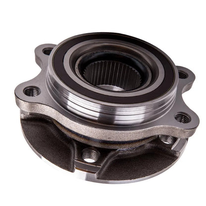 2x Front/Rear Wheel Hub Flange & Bearing Kit with Bolts for Audi
