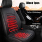 1/2pcs Winter Heated Car Seat Cover 12V Heating Warmer Cushion