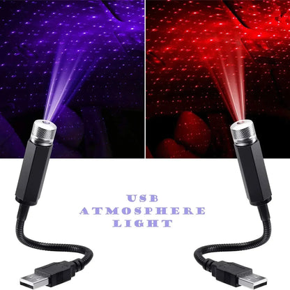 USB LED Star Night Light Projector