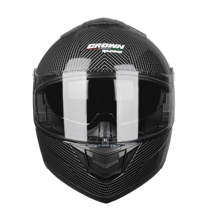 RUFI Double-Lens Motorcycle Helmet with Built-in Sun Visor – DOT Certified