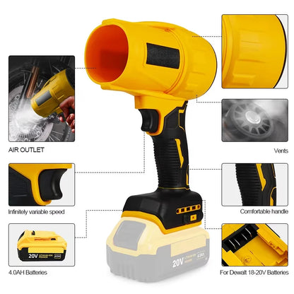 Electric Brushless Cordless Air Blower Turbo Jet Fan