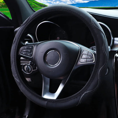 leather wheel cover