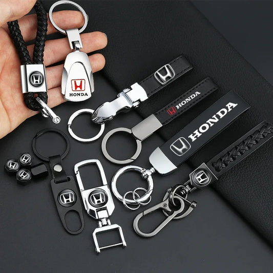 Honda Car Metal Keychain
