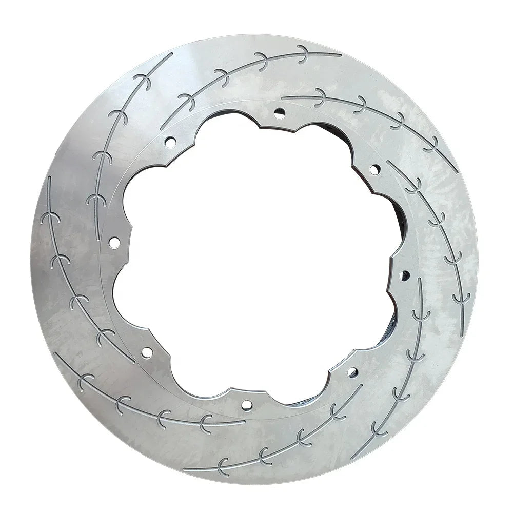 380mm / 390mm Customized Sports Car Slotted Safety Brake Discs