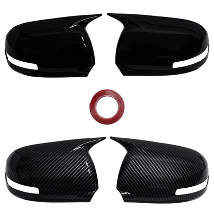 Car Rearview Mirror Cover For Mitsubishi