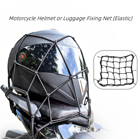 Motorcycle Cargo Net – Elastic Luggage Mesh