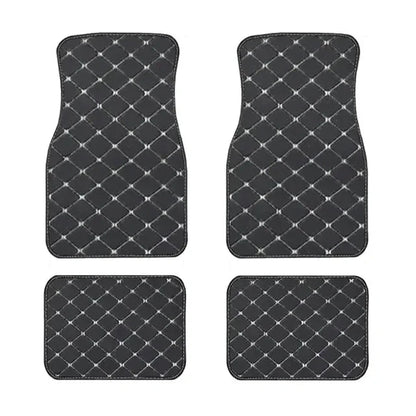 Car Floor Mats Universal PU Leather