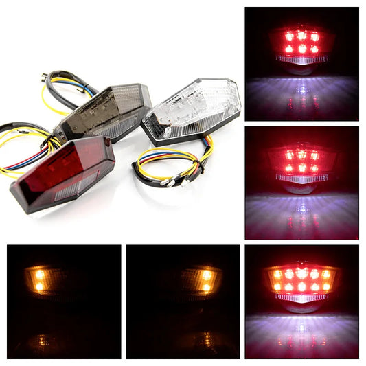 LED Motorcycle Brake & Signal Indicator Lights
