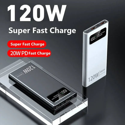 120W Fast Charging Power Bank