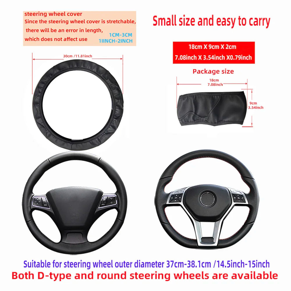 leather wheel cover
