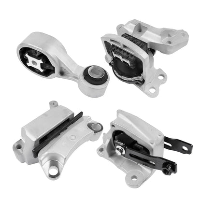 4Pcs Engine Motor & Torque Strut & Transmission Mounts Set