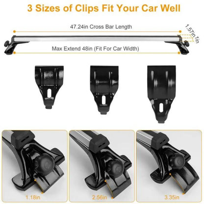Universal Top Roof Rack Cross Bar