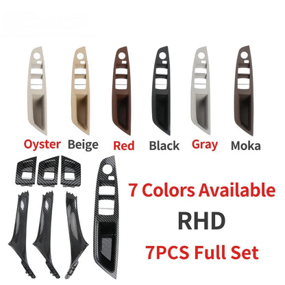 Carbon Fiber LHD Interior Door Handle – BMW 5 Series F10/F11 (520d, 525d, 530d, 535i)