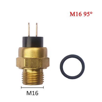 M16 Brass Motorcycle Radiator Thermostat Switch – 65° / 75° / 80° / 85° / 90° / 95°