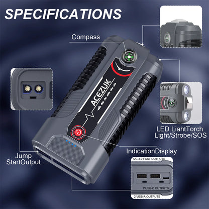Portable Car Jump Starter