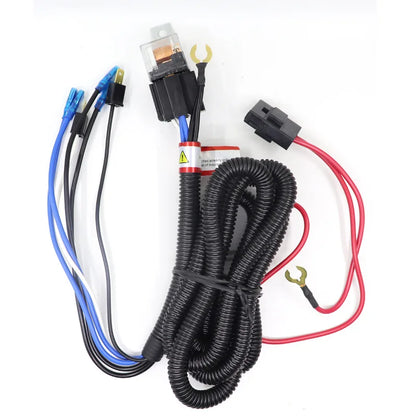 1 Set Universal Car Snail horn Modified wiring harness Relay12v 24v Plug