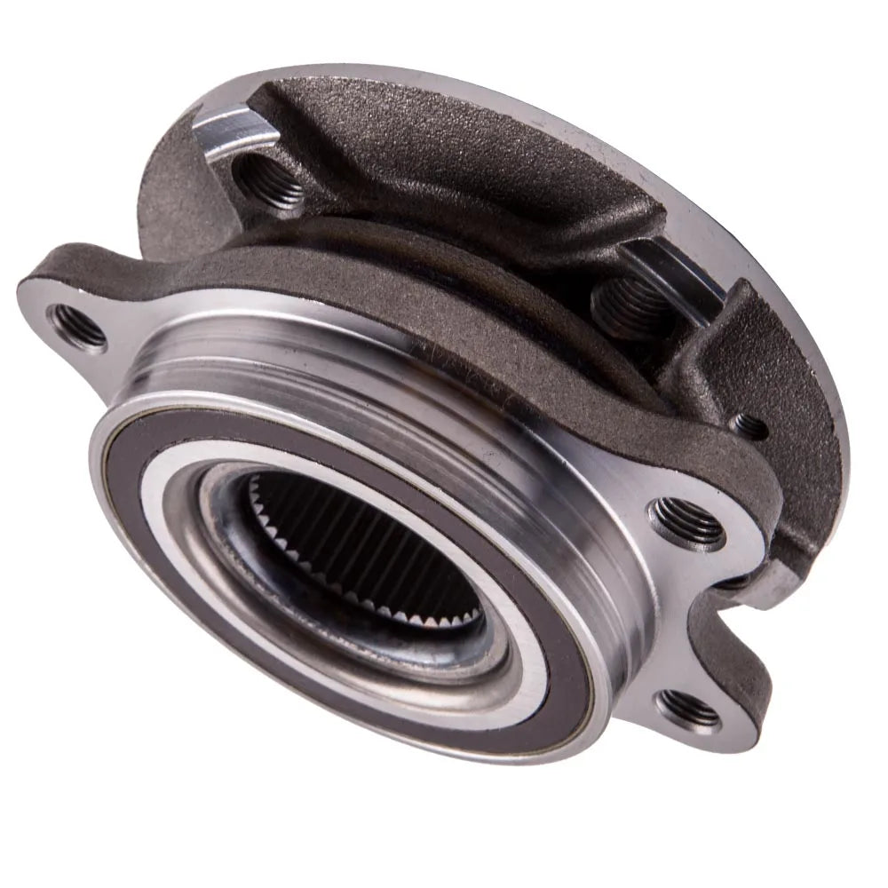 2x Front/Rear Wheel Hub Flange & Bearing Kit with Bolts for Audi