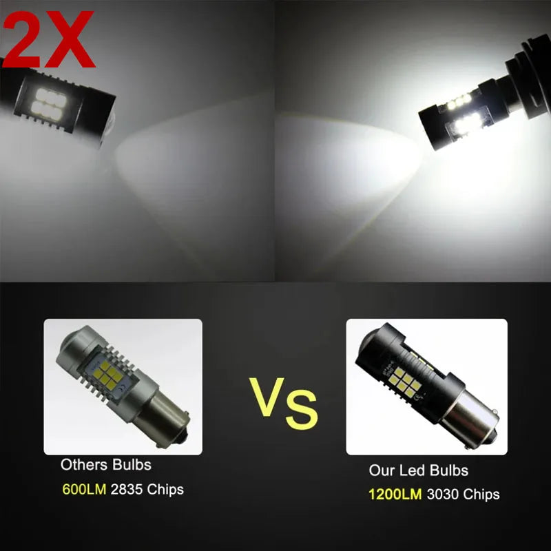 2pcs Canbus LED Bulbs