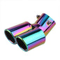 1PCS 2.5" Inlet Car Auto Exhaust Muffler Tip