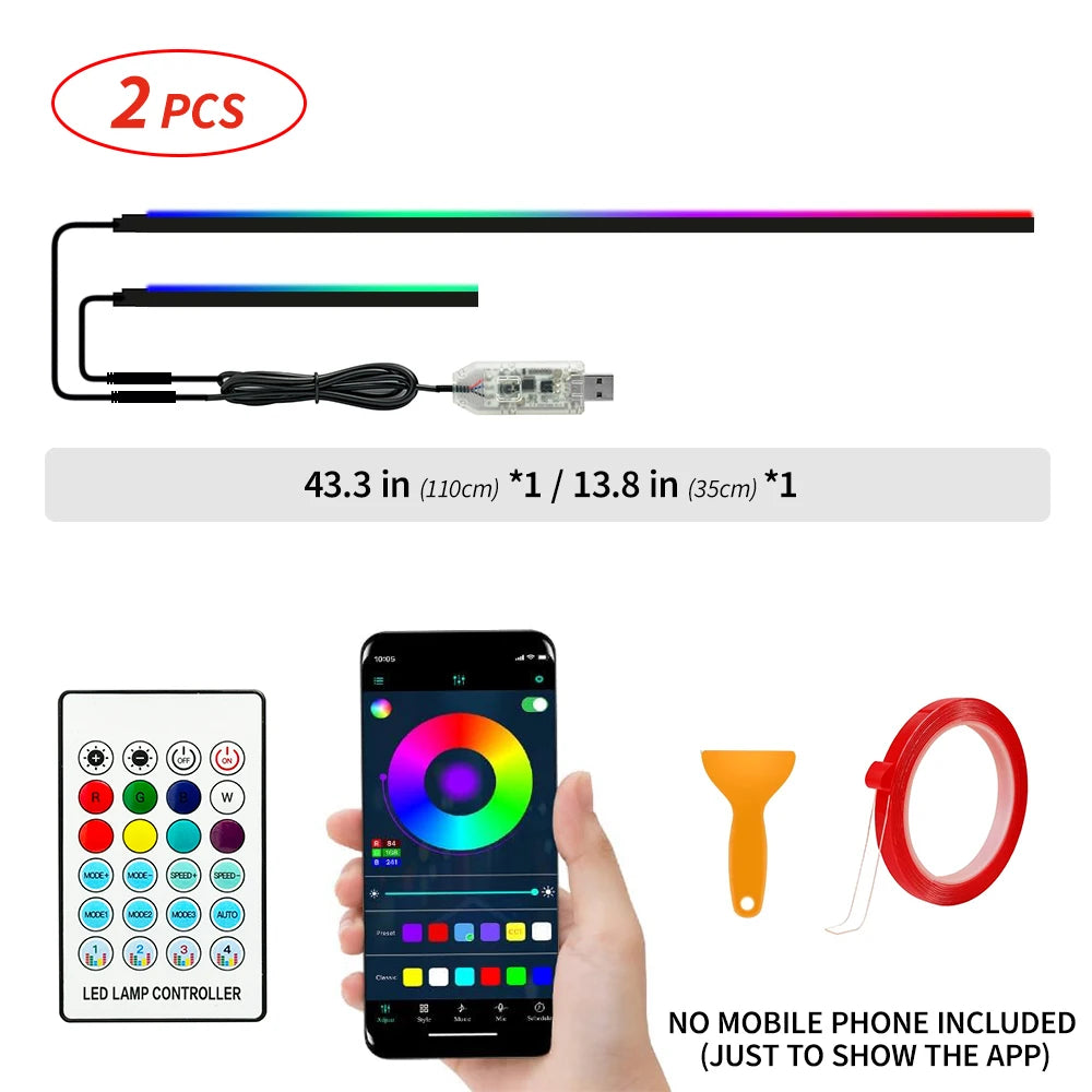 Universal Car Ambient Lights LED Interior