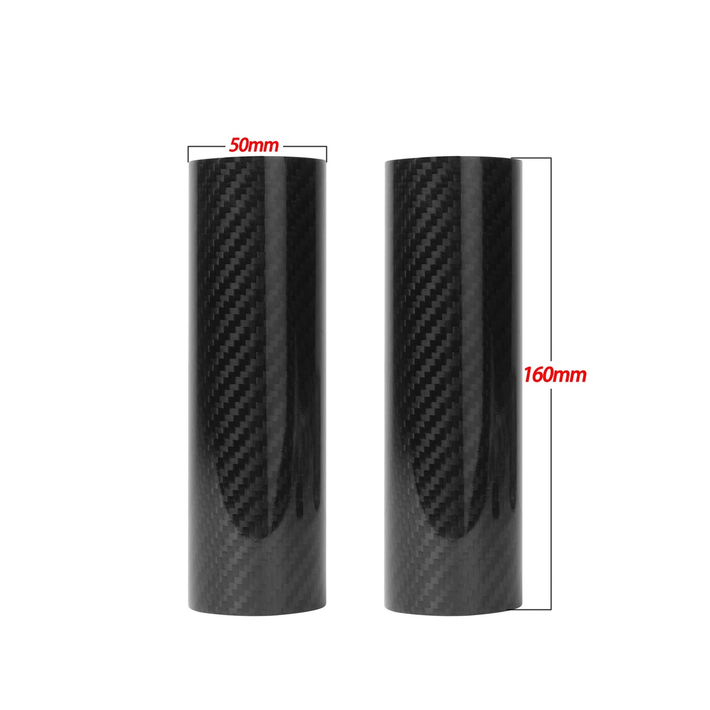 160mm-260mm Carbon Fiber Front Fork Guard Wrap Cover