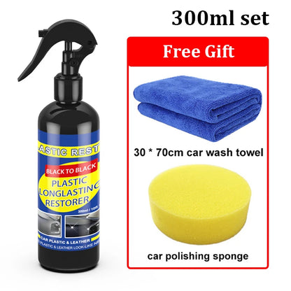 Car Plastic Restorer Cleaning Polish