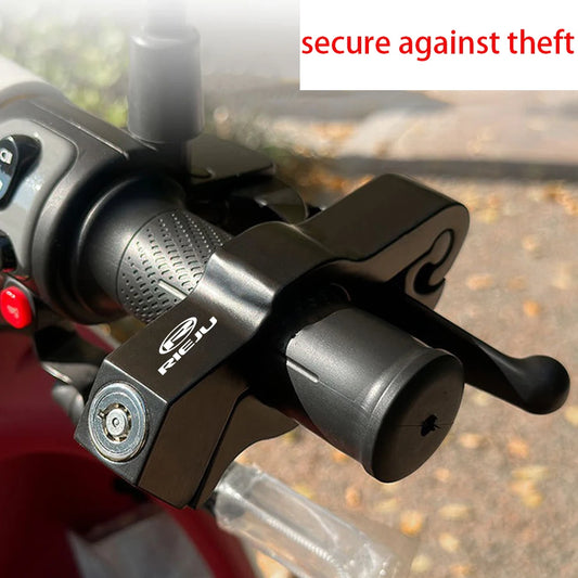 Motorcycle Handlebar Lock – Anti-Theft Throttle Grip, Clutch & Brake Lock