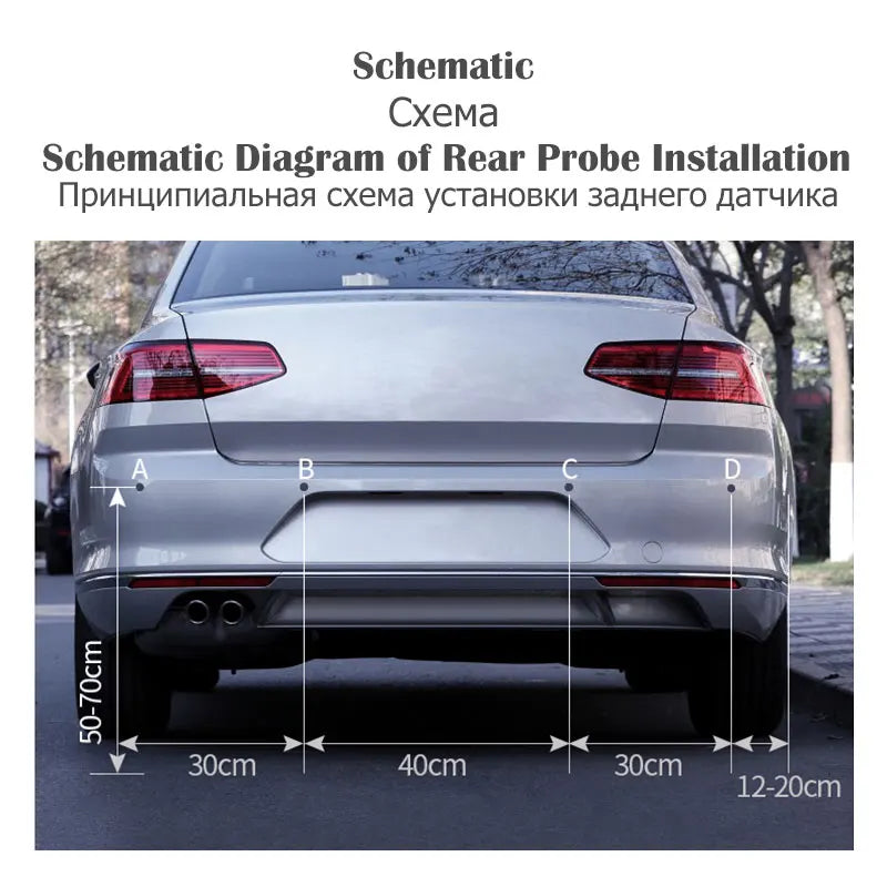 Universal Car Parking Sensor Kit