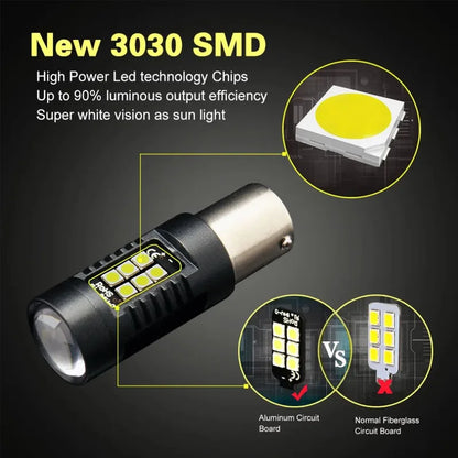 2pcs Canbus LED Bulbs