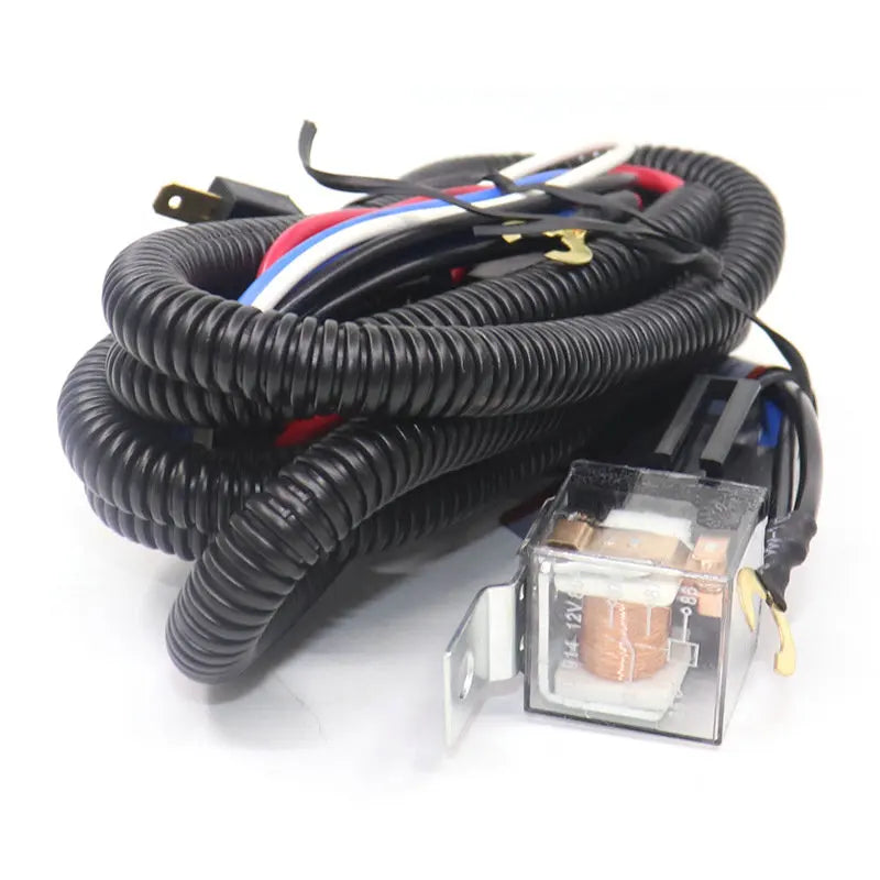 1 Set Universal Car Snail horn Modified wiring harness Relay12v 24v Plug