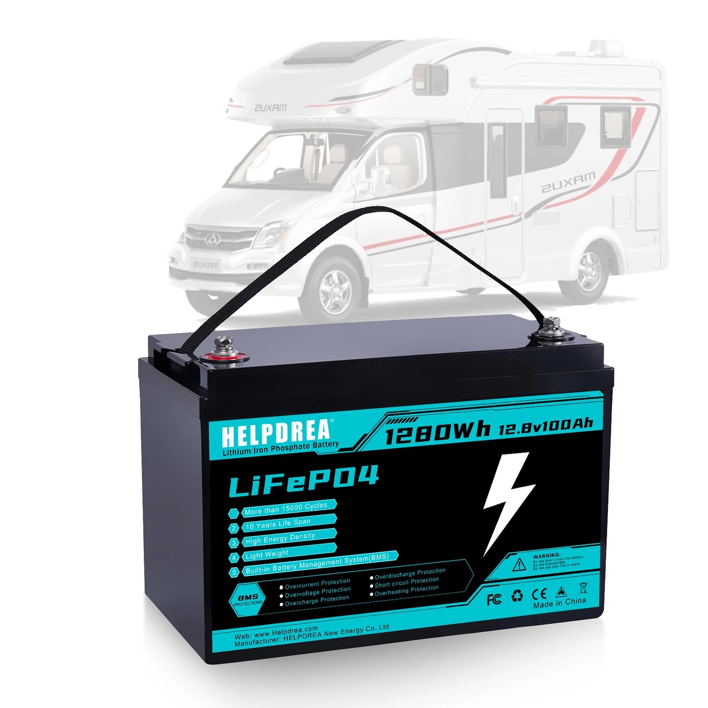 LiFePO4 Rechargeable Battery – Reliable Long-Lasting Power