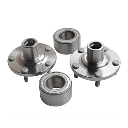 Pair Front Wheel Bearing & Hub Assembly for 2004-2017 Toyota Camry LE/SE L4