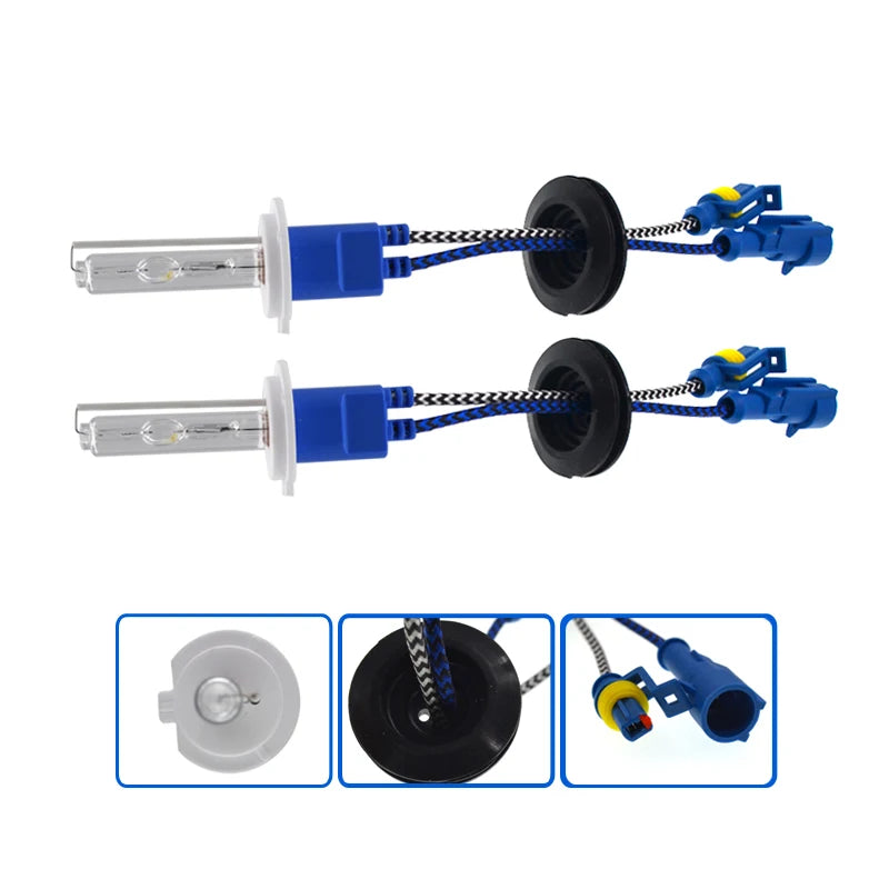 1 Pair 100W HID Xenon Headlight Bulbs