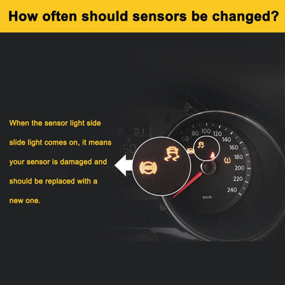 Rear Left / Right ABS Wheel Speed Sensor for Mercedes-Benz